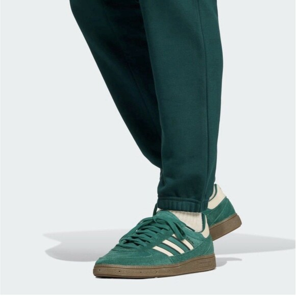 adidas Men’s Trefoil Essentials Pants Size Large Aurora Ivy - New With Tags - Picture 4 of 10